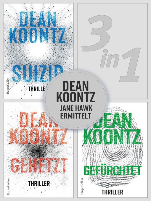 Titeldetails für Dean Koontz--Jane Hawk ermittelt (3in1) nach Dean Koontz - Verfügbar